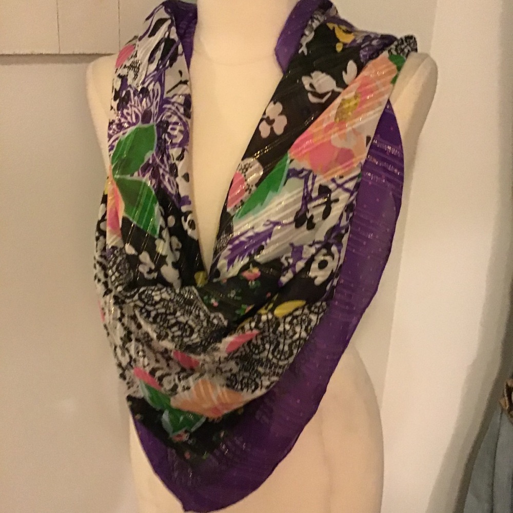 Trussardi silk scarf